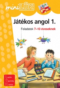 Foglalkoztató füzet MiniLÜK Játékos angol 1