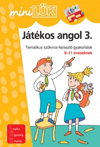 Foglalkoztató füzet MiniLÜK Játékos angol 3