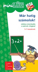 Foglalkoztató füzet MiniLÜK Már hatig számolok!