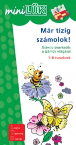 Foglalkoztató füzet MiniLÜK Már tízig számolok!