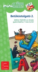 Foglalkoztató füzet MiniLÜK Betűkostólgató 2
