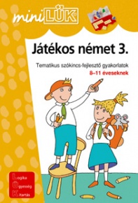 Foglalkoztató füzet MiniLÜK Játékos német 3