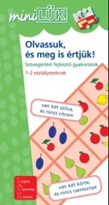 Foglalkoztató füzet MiniLÜK Olvassuk és meg is értjük!