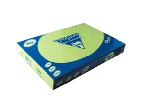 Másolópapír színes Clairefontaine Trophée A/3 80g neonzöld 500 ív/csomag