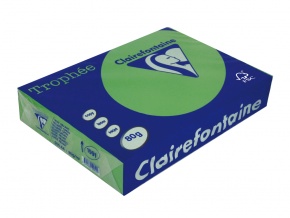 Másolópapír színes Clairefontaine Trophée A/4 80g közép zöld 500 ív/csomag