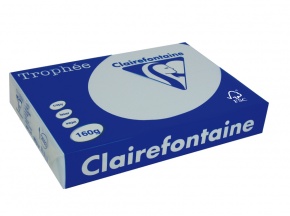 Másolópapír színes Clairefontaine Trophée A/4 160g pasztellkék 250 ív/csomag