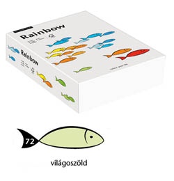 Másolópapír színes Rainbow A/3 80g világoszöld 72 500 ív/csomag