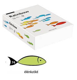 Másolópapír színes Rainbow A/4 80g élénk zöld 74 500 ív/csomag