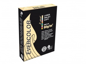 Másolópapír színes Evercolor A/4 80g pasztell kanárisárga 500 ív/csomag