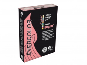Másolópapír színes Evercolor A/4 80g pasztell rózsaszín 500 ív/csomag