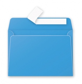 Boríték Clairefontaine Pollen LC/6 szilikonos türkizkék