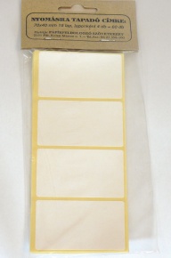 Etikett címke 70x40 mm 60 db/csomag