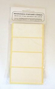Etikett címke 80x40 mm 60 db/csomag