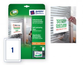 Etikett címke Avery Zweckform 170x257 mm univerzális címke önlamináló 10 ív 10 db/csomag L7087