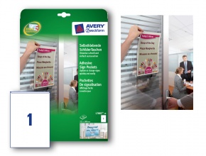 Etikett címke Avery Zweckform 221x304 mm univerzális címke öntapadó irattasak 10 ív 10 db/csomag L7083