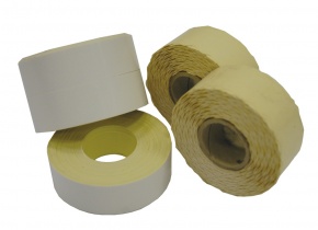 Árazószalag 25x16 mm fehér