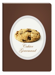 Füzet Clairefontaine Cahiers Gourmand 148x210 mm 48 lapos puha fedeles vonalas Cookies