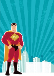 Füzet pd kisalakú 14-32 vonalas Superman