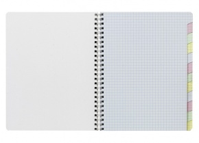 Spirálfüzet Clairefontaine 170x220 mm 60 lapos színregiszteres kockás