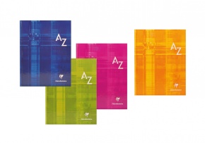 Mutató Clairefontaine 110x170 mm 96 lapos kemény fedeles kockás