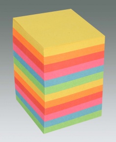 Kockatömb 4x4x6 cm intenzív színek