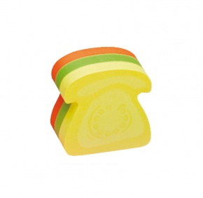 Öntapadós jegyzettömb Info Notes Cubes 50x50 mm méretből vágva 225 lapos neon vegyes színek telefon