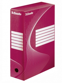 Archiváló doboz Esselte Boxycolor Vivida 10 cm gerinccel piros 128422