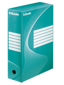 Archiváló doboz Esselte Boxycolor Vivida 10 cm gerinccel zöld 128424