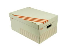 Archiváló konténer pd 540 x254x360 mm felfelé nyíló tetővel fehér