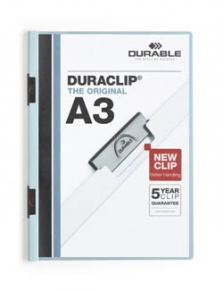 Clip-mappa Durable Duraclip A/4 60 lapig fehér