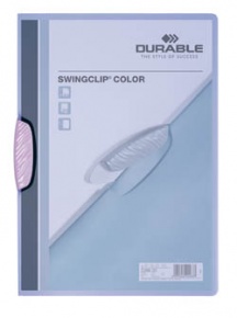 Clip-mappa Durable Swingclip Color A/4 30 lapig lila