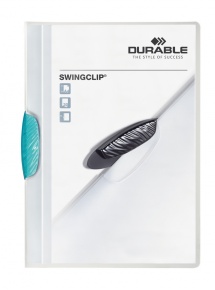 Clip-mappa Durable Swingclip A/4 30 lapig világoskék