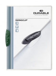 Clip-mappa Durable Swingclip A/4 30 lapig zöld