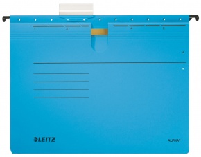 Függőmappa Leitz Alpha A/4 lefűzhető kék 19840035