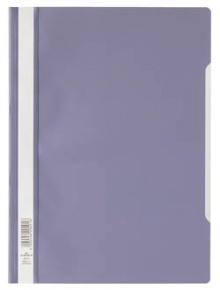 Gyorsfűző PVC Durable A/4 áttetsző előlap lila