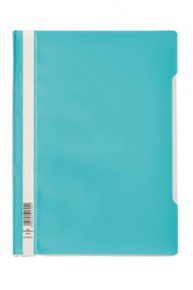 Gyorsfűző PVC Durable A/4 áttetsző előlap karmazsinvörös