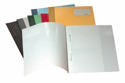 Gyorsfűző PVC Durable A/4 azonos előlappal extra széles fehér