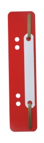 Lefűző lapocska Durable 105x38 mm PP piros