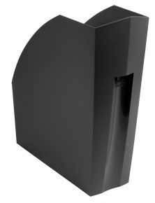 Iratpapucs műanyag Exacompta Eco Black A/4 8 cm fekete