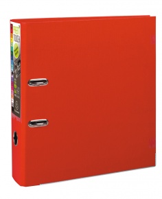 Iratrendező Exacompta Prem'touch PP A/4 80 mm gerinccel piros