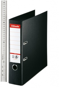 Iratrendező Esselte Jumbo Plus A/4 80 mm gerinccel fekete 81187