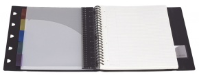 Rendszerező füzet Clairefontaine Exactive Exabook 25x30.5 cm 96 lapos vonalas