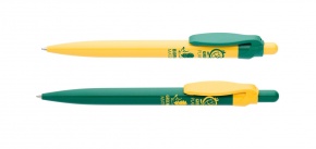 Golyóstoll Ico Olimpia zöld/sárga 0.8 mm kék