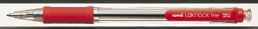 Golyóstoll Uni Laknock SN-101 0.7 mm piros