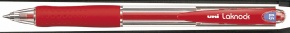 Golyóstoll Uni Laknock SN-100 0.5 mm piros