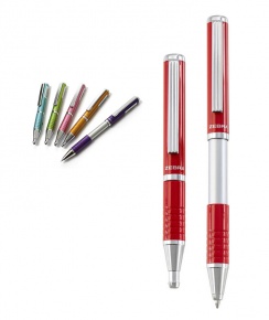 Golyóstoll Zebra SL-F1 0.7 mm díszdobozban metálpiros