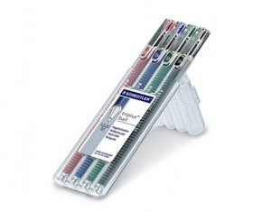 Golyóstoll Staedtler Triplus 0.45 mm 4 db-os klt.