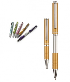 Golyóstoll Zebra SL-F1 0.7 mm díszdobozban metálarany