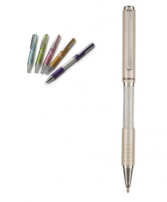 Golyóstoll Zebra SL-F1 0.7 mm díszdobozban pezsgő