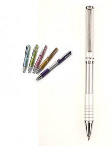 Golyóstoll Zebra SL-F1 0.7 mm díszdobozban fehér